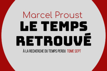 Couverture du Temps retrouvé en mode Bauhaus